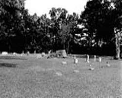 It is a small size cemetery that contains around 95 graves in which only 68 are marked and the rest are unknown.